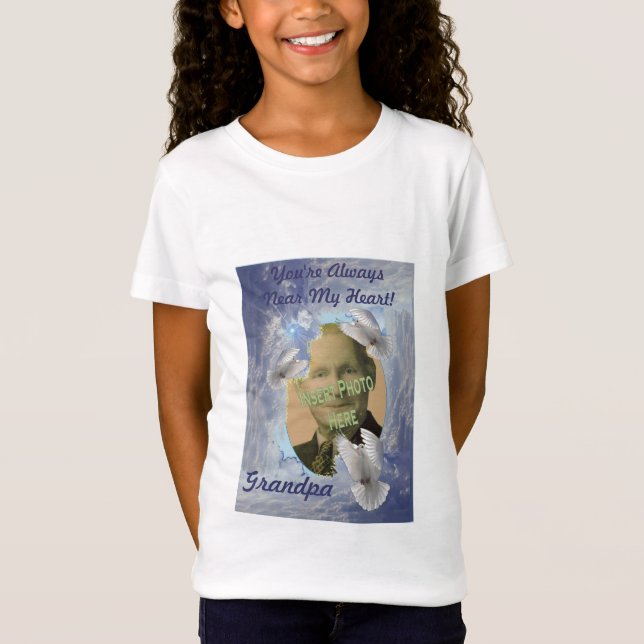 Ihr immer nahe mein Herz-Erinnerungens-Shirt T-Shirt (Vorderseite)