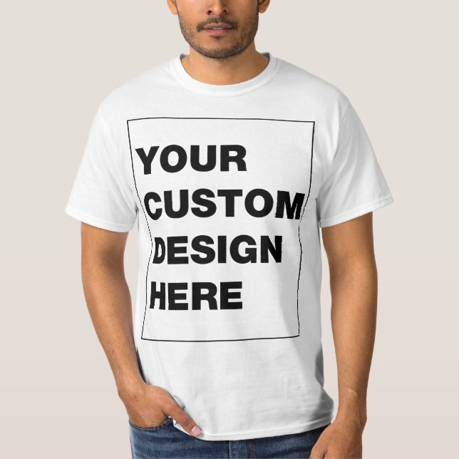 Ihr individuelles Design hier T-Shirt (Vorderseite)
