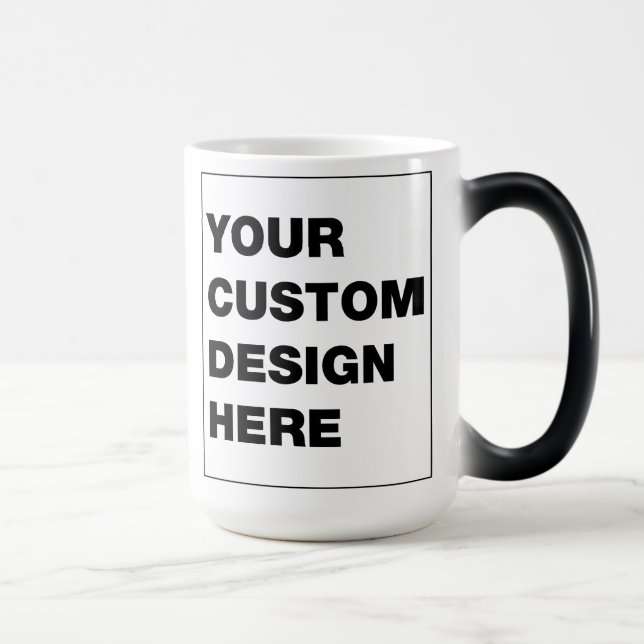 Ihr individuelles Design oder Logo Verwandlungstasse (Rechts)