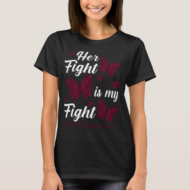 Ihr Kampf ist mein Bewusstsein für die Anämie der  T-Shirt (Vorderseite)