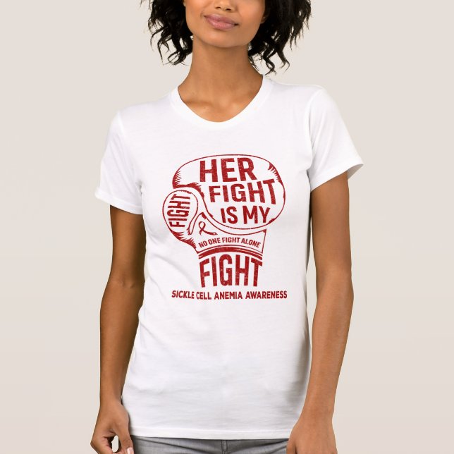 Ihr Kampf ist mein Bewusstsein für die Anämie der  T-Shirt (Vorderseite)