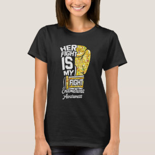 Ihr Kampf ist mein Kampf Boxhandschuh Endometriose T-Shirt