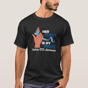 Ihr Kampf ist mein Kampf  Diabetiker T1D Diabetes  T-Shirt