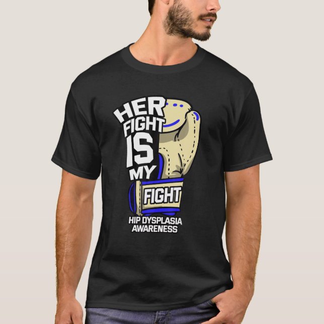 Ihr Kampf ist mein Kampf gegen Angesagte Dysplasie T-Shirt (Vorderseite)