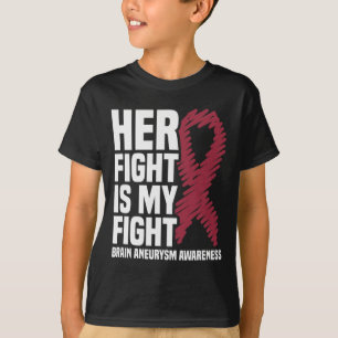 Ihr Kampf ist mein Kampf gegen das Aneurysma-Bewus T-Shirt