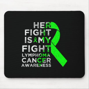 Ihr Kampf ist mein Kampf gegen das Lymphom Blutkre Mousepad