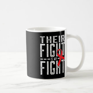 Ihr Kampf ist mein Kampf gegen den Blutkrebs Kaffeetasse