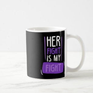 Ihr Kampf ist mein Kampf gegen den Chemo-Krebs pan Kaffeetasse