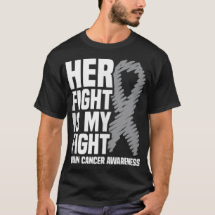 Ihr Kampf ist mein Kampf gegen den Graubandkrebs A T-Shirt