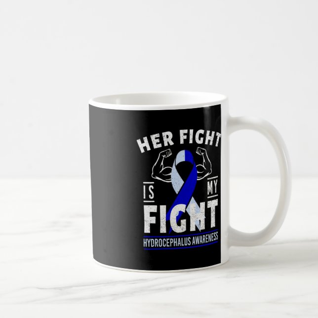 Ihr Kampf ist mein Kampf gegen den Hydrocephalus A Kaffeetasse (Rechts)