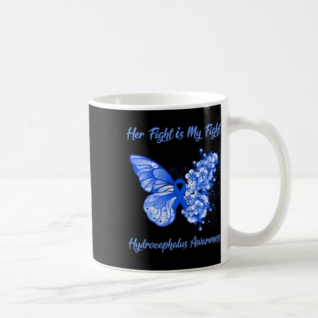 Ihr Kampf ist mein Kampf gegen den Hydrocephalus Kaffeetasse (Rechts)