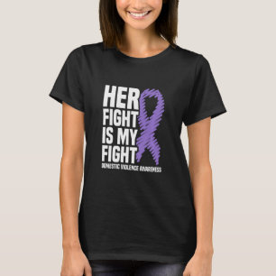 Ihr Kampf ist mein Kampf gegen die Gewalt im eigen T-Shirt