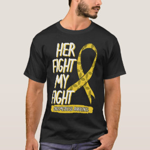 Ihr Kampf ist mein Kampf gegen Endometriose Uterus T-Shirt
