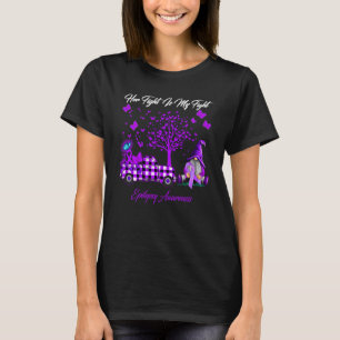 Ihr Kampf ist mein Kampf gegen Epilepsie Bewusstse T-Shirt