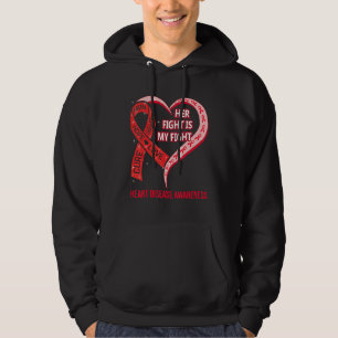 Ihr Kampf ist mein Kampf gegen Herzkrankheiten Bew Hoodie