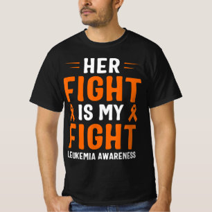 Ihr Kampf ist mein Kampf gegen Leukämie Bewusstsei T-Shirt