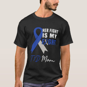 Ihr Kampf ist mein Kampf gegen T1d Mama Diabetes B T-Shirt