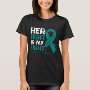 Ihr Kampf ist mein Kampf GYNEKOLOGISCHER KREBS-BEW T-Shirt