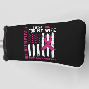 Ihr Kampf ist mein Kampf Ich trage Pink Ehefrau Kr Golf Headcover