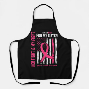 Ihr Kampf ist mein Kampf ich trage rosa Schwester  Schürze