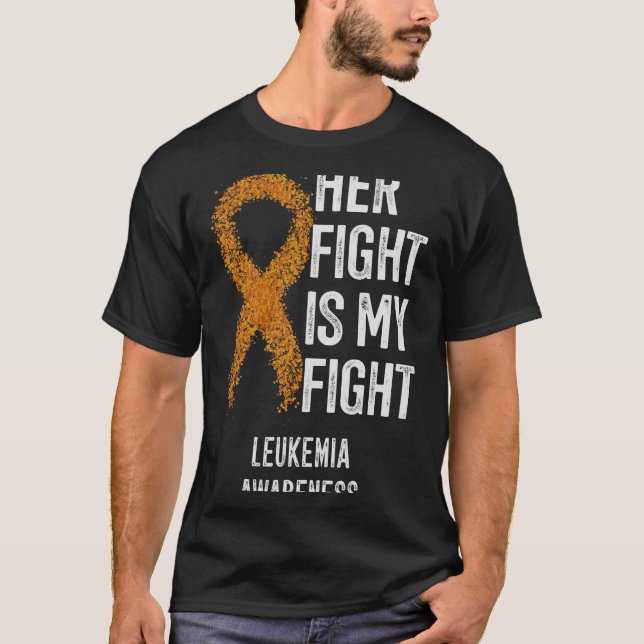 Ihr Kampf ist mein Kampf Leukämie Bewusstsein Chro T-Shirt (Vorderseite)