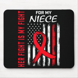 Ihr Kampf ist mein Kampf Nichte Herzkrankheit Bewu Mousepad