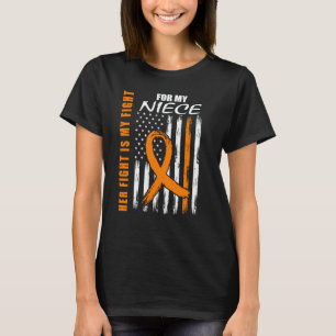 Ihr Kampf ist mein Kampf Nichte Leukämie-Bewusstse T-Shirt
