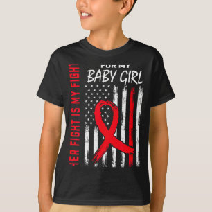 Ihr Kampf ist mein Kampf Tochter Herzkrankheit bew T-Shirt