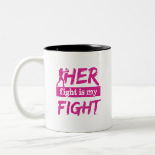 Ihr Kampf ist mein Kampf Zweifarbige Tasse