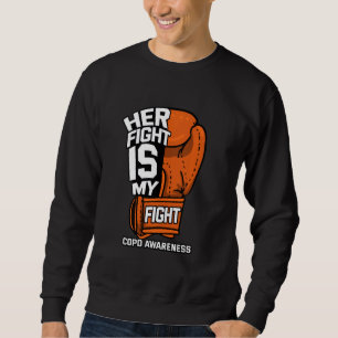 Ihr Kampf ist meine Bekämpfung der koptischen Lung Sweatshirt