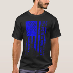 Ihr Kampf ist unser Kampf Alopezie Areata Bewussts T-Shirt