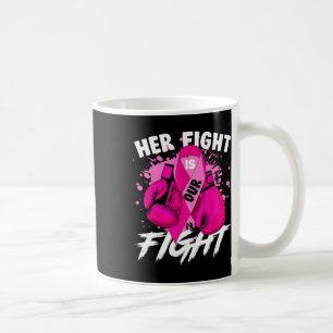 Ihr Kampf ist unser Kampf gegen Brustkrebs Bewusst Kaffeetasse