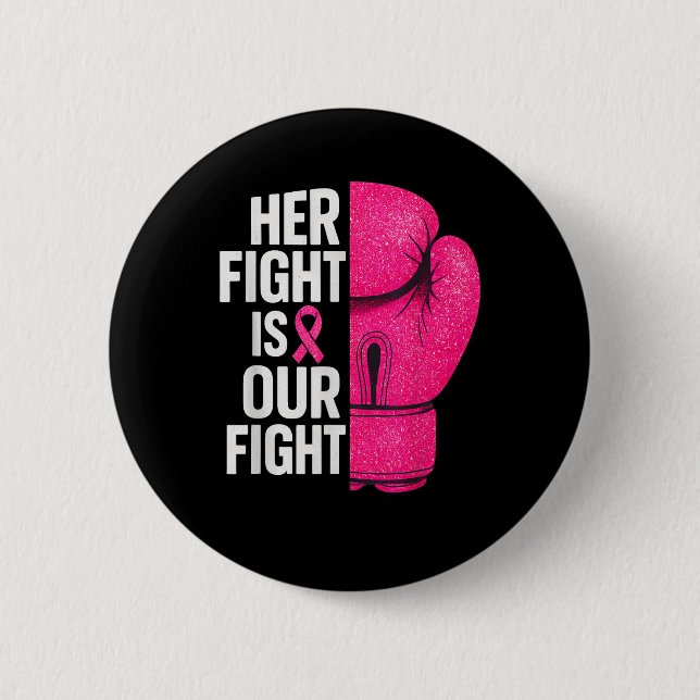 Ihr Kampf ist unser Kampf gegen den Boxhandschuh B Button (Vorderseite)