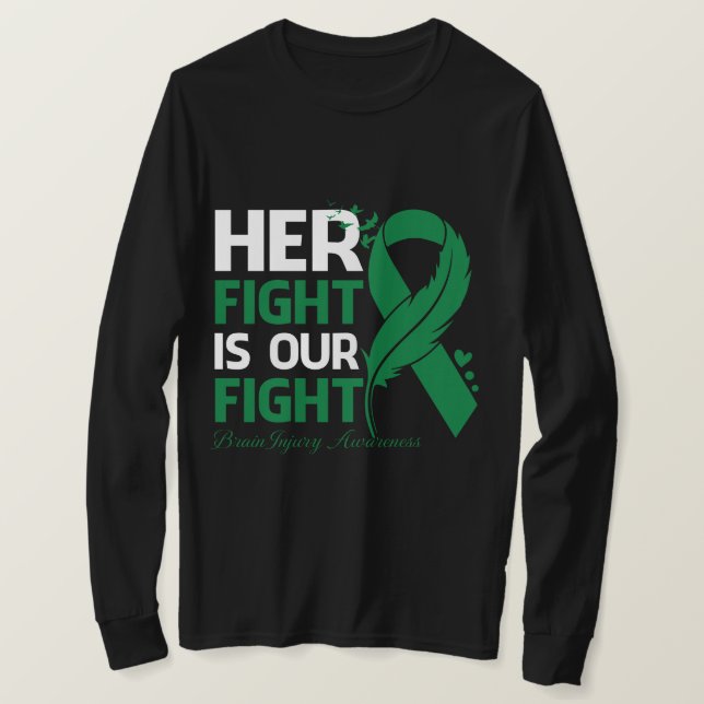Ihr Kampf ist unser Kampffähigkeitsgedanken für di T-Shirt (Design vorne)
