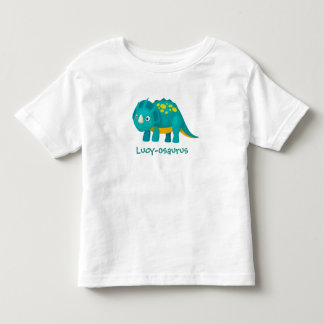 Ihr Kind Name Dinosaur Design Kleinkind T - Shirt