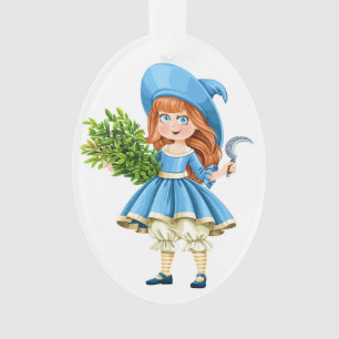Ihr KITCHEN WITCH Ganzjahres-Schmuck Ornament