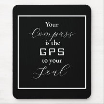 "Ihr Kompass ist das GPS für Ihr Soul" Phrase