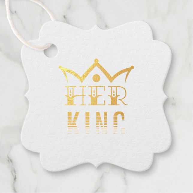 Ihr König Geschenkanhänger (Vorderseite)