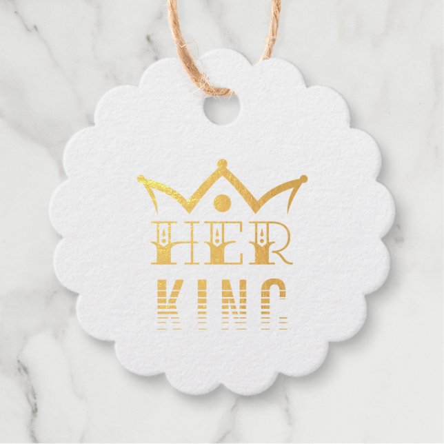 Ihr König Geschenkanhänger (Vorderseite)