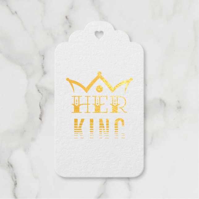 Ihr König Geschenkanhänger (Vorderseite)