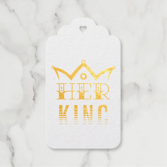 Ihr König Geschenkanhänger (Vorderseite)