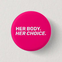 Ihr Körper Ihre Wahl Abtreibungsrechte heiß rosa
