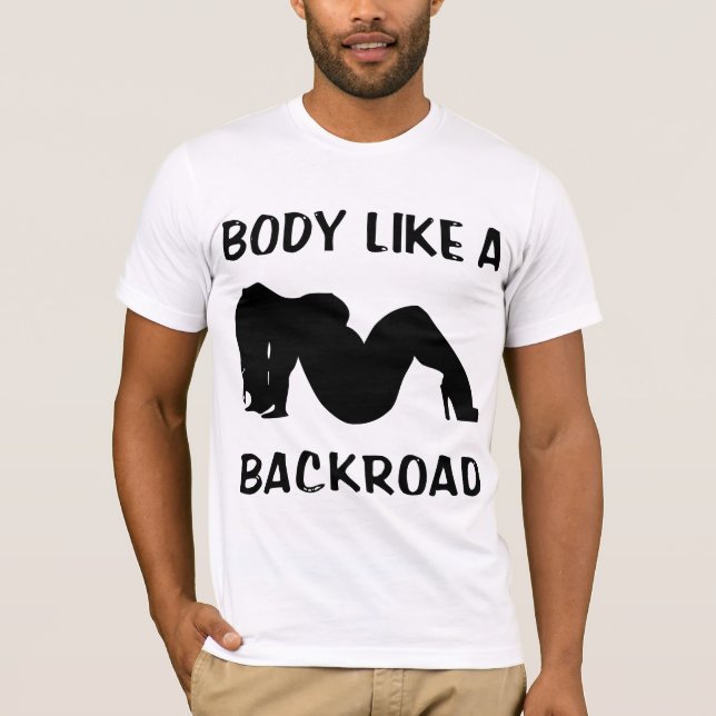 Ihr Körper wie eine Hinterstraße #USAPatriotGraphi T-Shirt (Vorderseite)