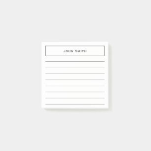 Ihr korporatives Minimalistisches Post-it Klebezettel