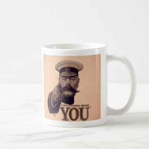 Ihr Land benötigt Sie Kaffeetasse