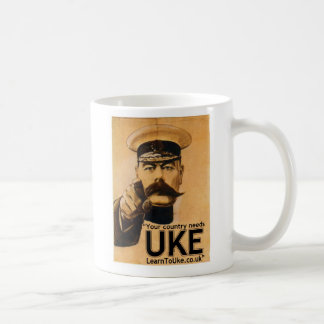 Ihr Land benötigt UKE! Kaffeetasse