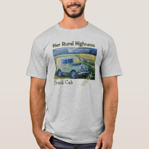 Ihr ländliches Hoheits-LKW-Fahrerhaus "FREYA " T-Shirt
