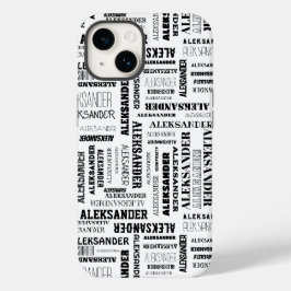 Ihr (langer) Name ist alles darüber Case-Mate iPhone 14 Hülle
