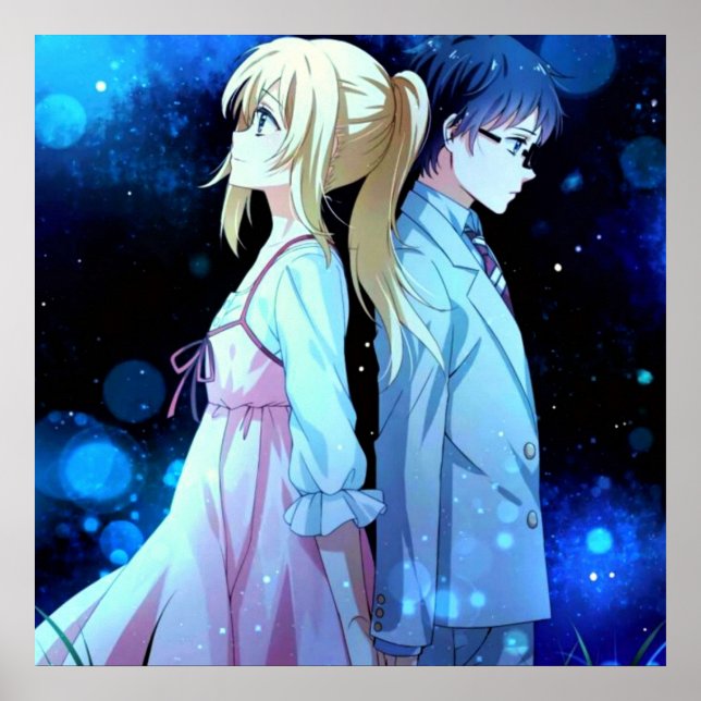 Ihr Leben im April Poster (Vorne)