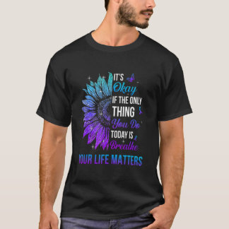 Ihr Leben zählt Selbstmordpräventionsbewusstsein M T-Shirt